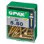 Senkkopfschrauben PZ2 Ø 5 x 50 mm 25 Stück