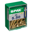 Senkkopfschrauben PZ2 Ø 5 x 50 mm 25 Stück