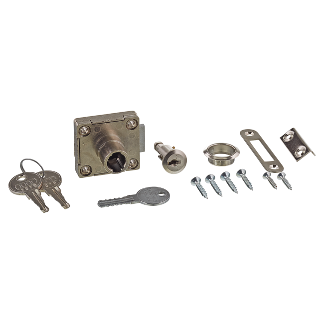 Bild von Zylinderschloss Metall Dornmaß 20 mm
