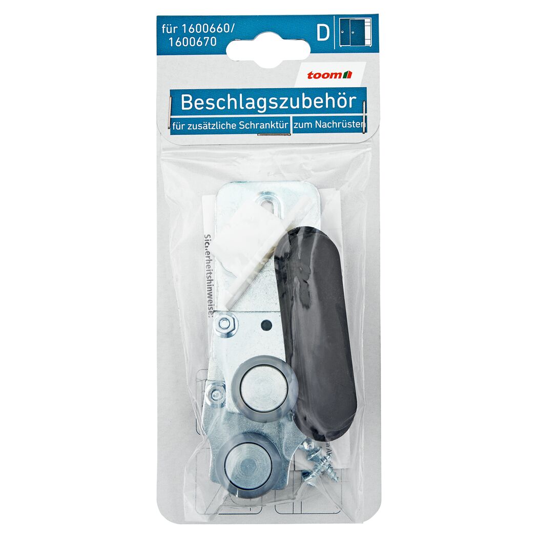 Beschlagszubehörset Schiebetür 4-tlg.