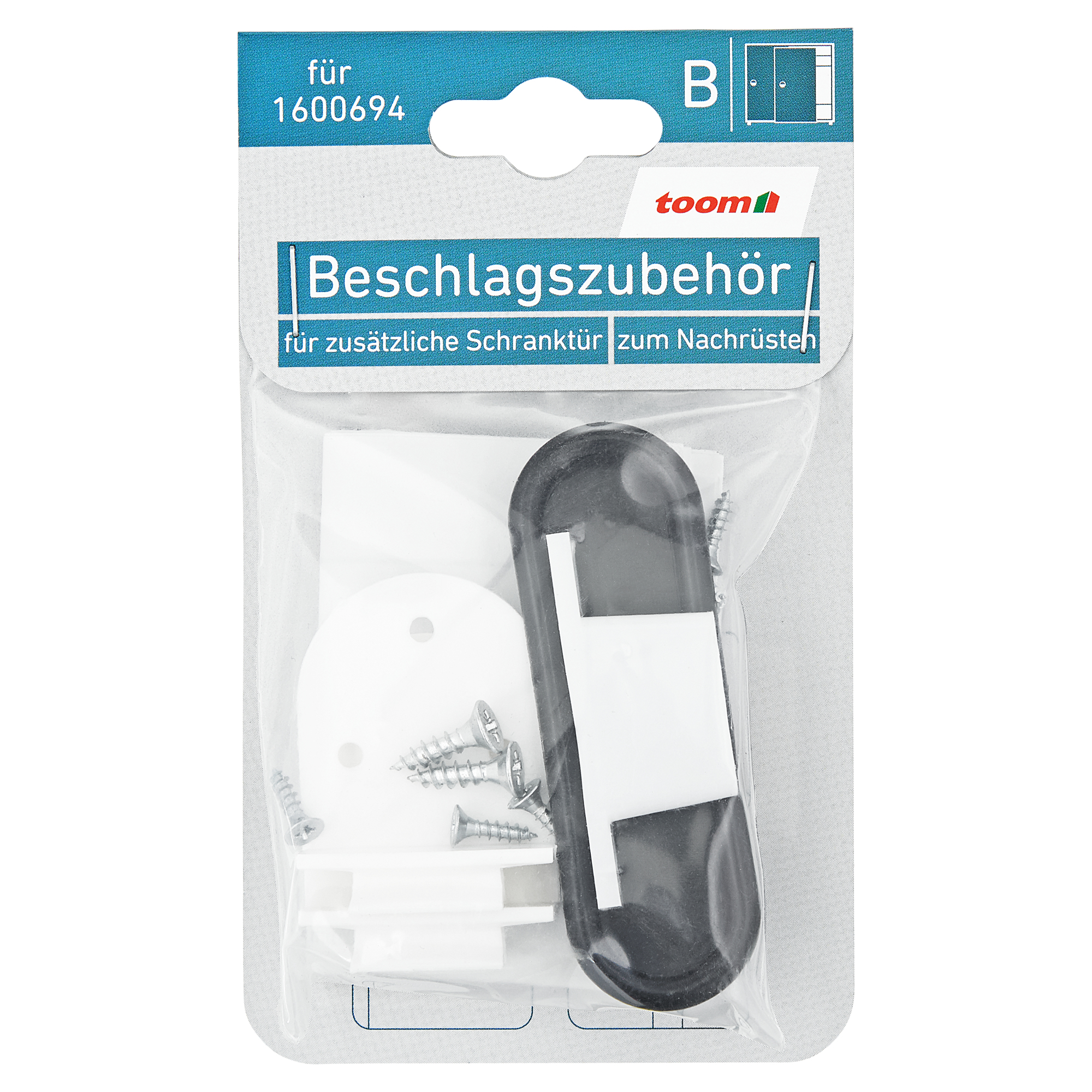 Beschlagszubehörset Schiebetür 4-tlg. + product picture