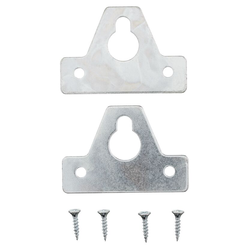 Aufhängerlaschen Stahl verzinkt 64 x 45 mm 2 Stück