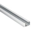 Schiebetürbeschlag Aluminium 2.000 mm oben laufend 2 Stück
