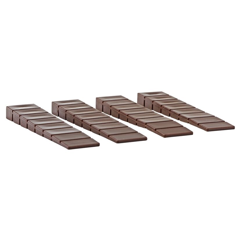 Unterlegkeil 1 - 8 mm braun 4 Stück
