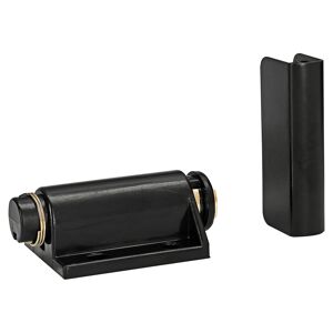 Druckmagnetschnäpper Kunststoff schwarz 4,7 x 2,9 x 1,7 cm