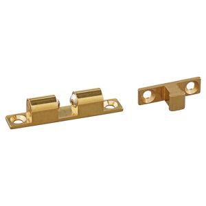 Kugelschnäpper Messing poliert 5 x 1,1 x 0,9 cm