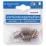 Verbindungsmuffen Stahl 4 Stück M10 x 18 mm