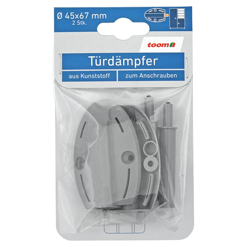 Türdämpfer Kunststoff Ø 45 x 67 mm 2 Stück