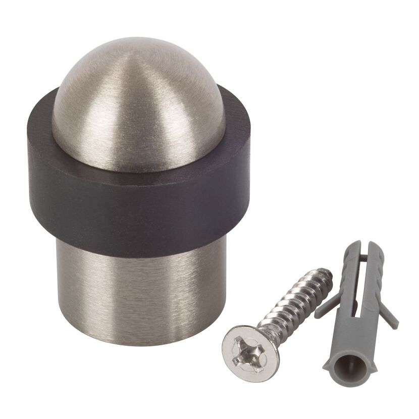 Türstopper satiniert Ø 34 x 50 mm