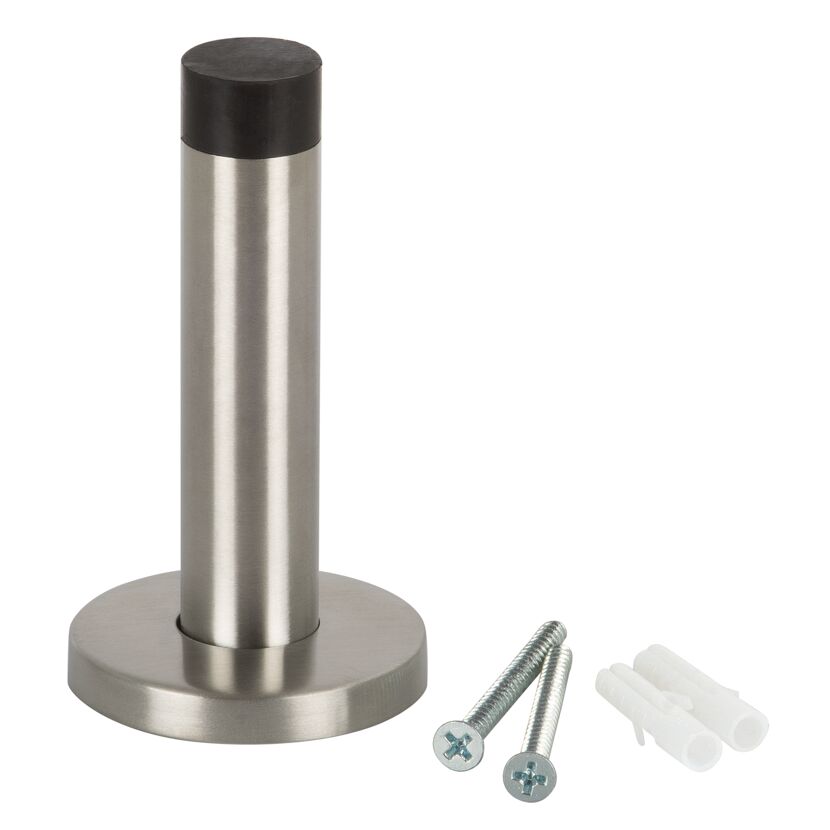 Türstopper satiniert Ø 50 x 90 mm