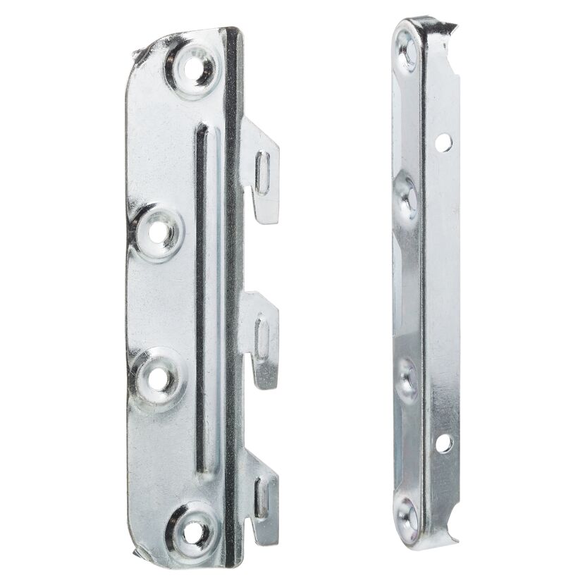 Bettbeschlag-Set Stahl verzinkt 130 mm