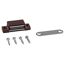Magnetschnäpper Kunststoff braun 46 x 14 x 14 mm 8 Stück