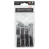 Magnetschnäpper Kunststoff braun 46 x 14 x 14 mm 8 Stück