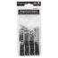 Magnetschnäpper Kunststoff braun 46 x 14 x 14 mm 8 Stück