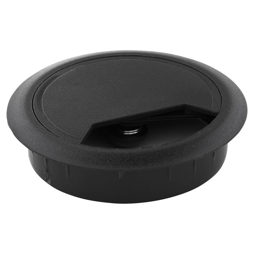 Kabeldurchführung rund Ø 60 mm schwarz