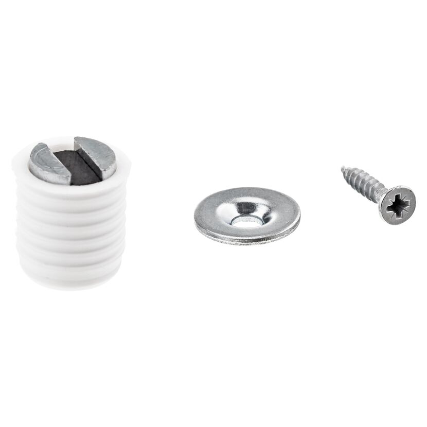 Einbohrmagnetschnäpper Kunststoff Ø 14 x 17 mm 2 Stück