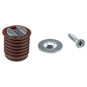 Einbohrmagnetschnäpper Kunststoff Ø 14 x 17 mm 2 Stück