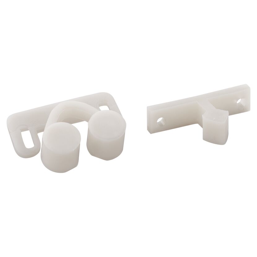 Schnappverschlüsse Kunststoff weiß 32 x 14 x 24 mm 2 Stück