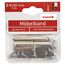 Möbelbänder links Stahl vernickelt Ø 8 x 50 mm 2 Stück