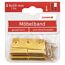 Möbelband rechts Messing 8 x 50 mm 2 Stück