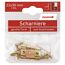 Scharniere Stahl verzinkt 22 x 30 mm 2 Stück