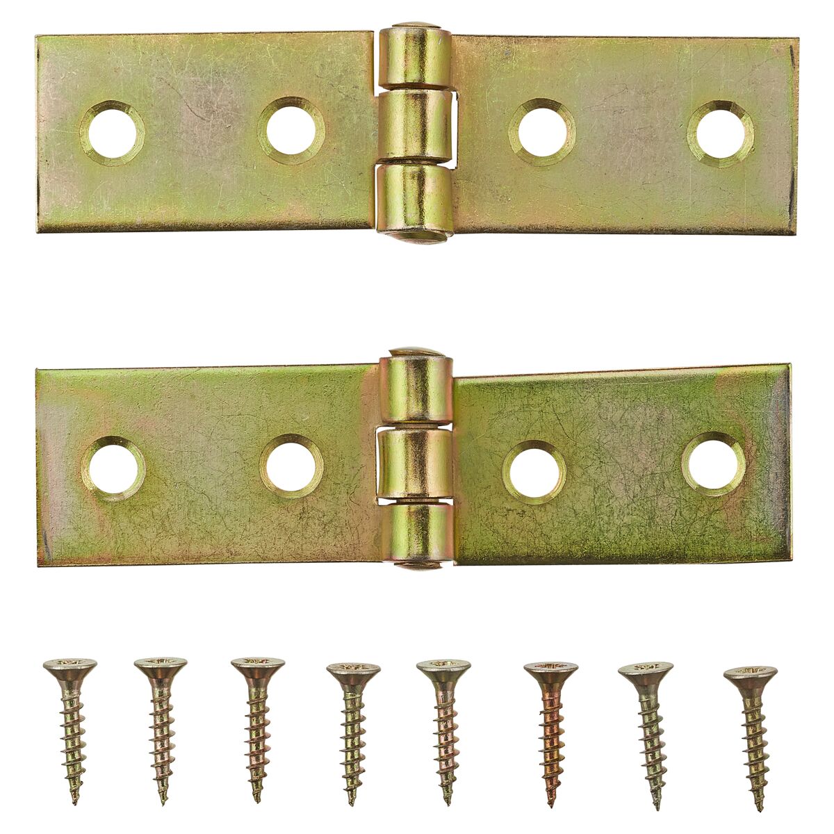 toom Tischbänder Stahl verzinkt 8 x 2 cm 2 Stück