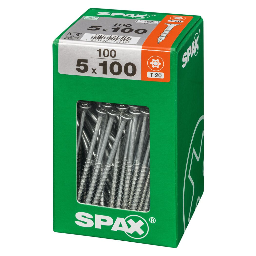 Senkkopfschrauben T-Star Ø 5 x 100 mm 100 Stück