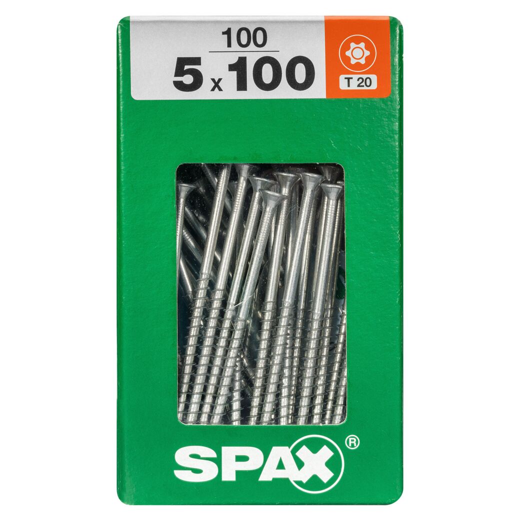Senkkopfschrauben T-Star Ø 5 x 100 mm 100 Stück