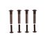 Hülsenschrauben für Holzstärken von 28 - 37 mm M4 4 Stück