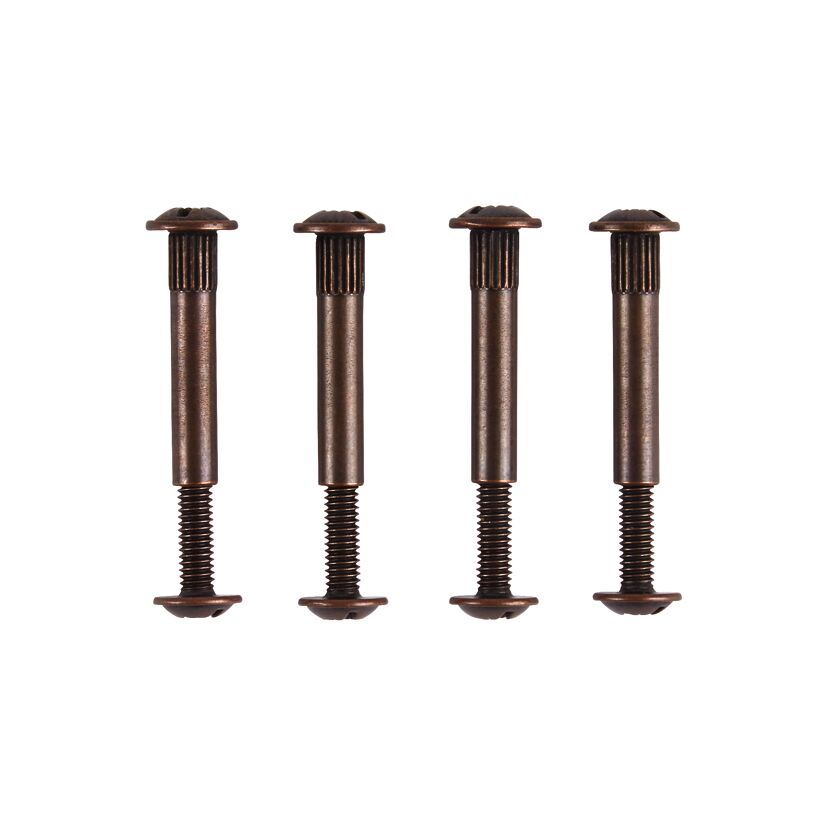 Hülsenschrauben für Holzstärken von 28 - 37 mm M4 4 Stück