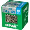 Senkkopfschrauben T-Star rostfrei Ø 4,5 x 45 mm 200 Stück