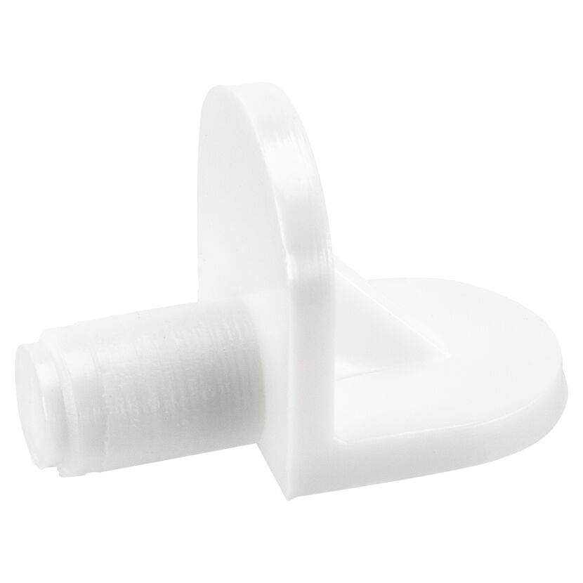 Bodenträger Kunststoff weiß Ø 5 mm