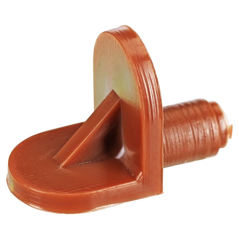 Bodenträger Kunststoff rund braun Ø 5 mm