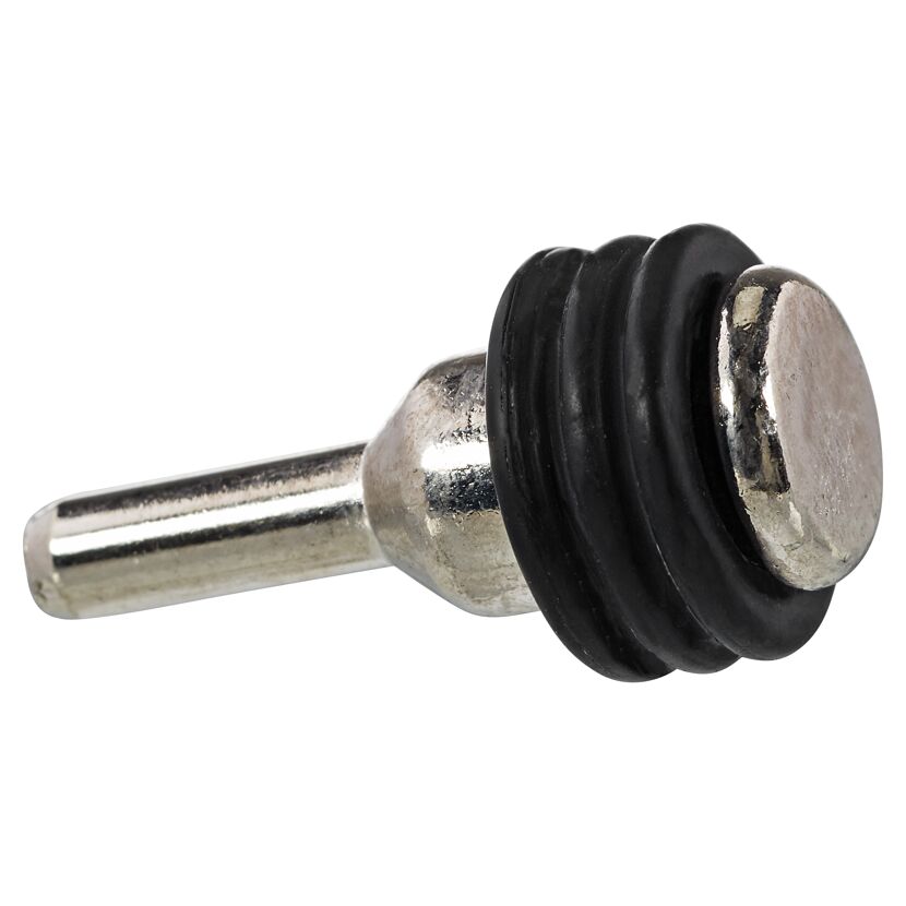 Glasbodenträger Metall silbern Ø 3 mm 8 Stück