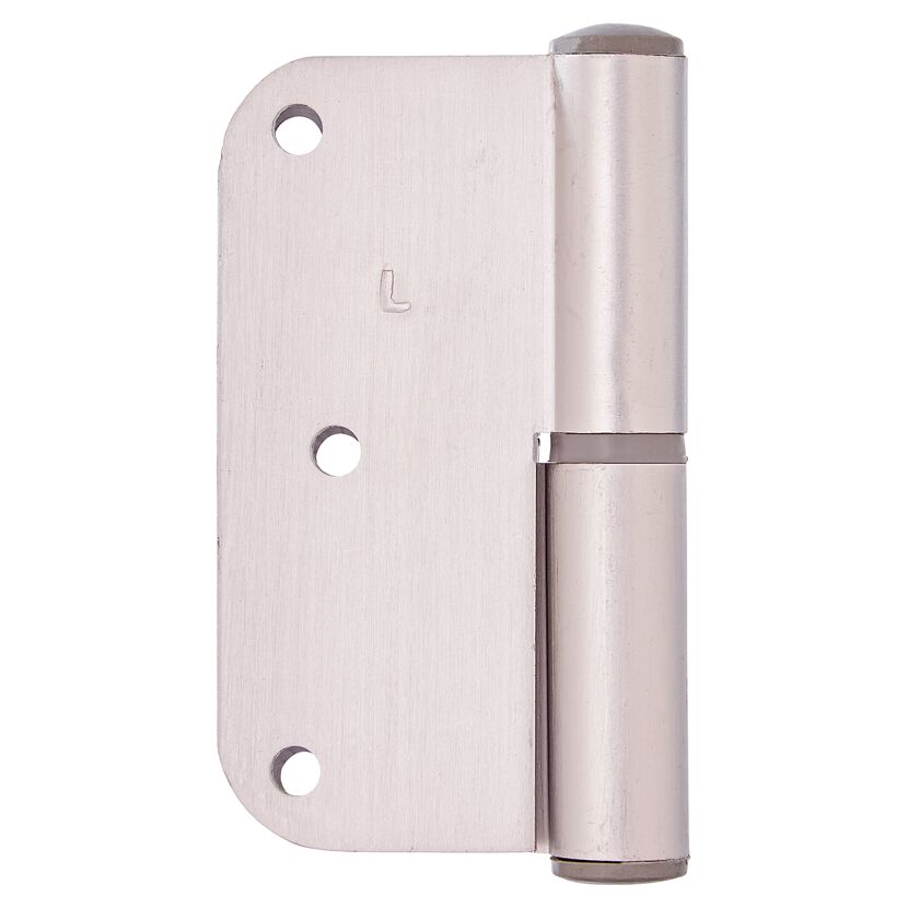 Anschraubtürband Aluminium links