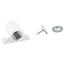 Verkleinertes Bild von Magnetschnäpper weiß 3,2 x 2,8 x 1,8 cm