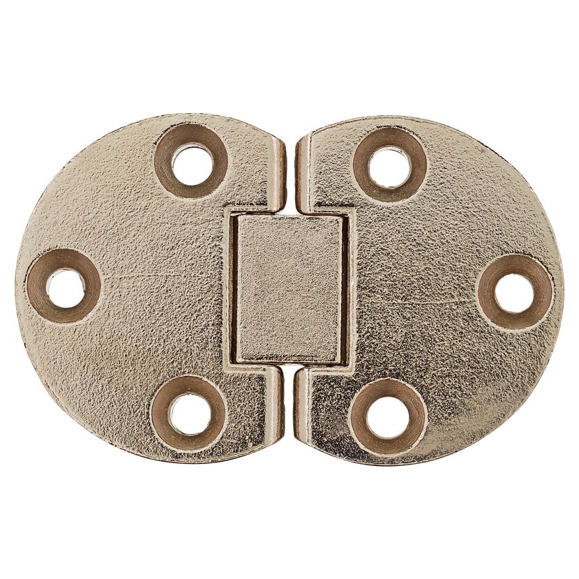 Klappenscharnier Nickel 55 x 35 mm