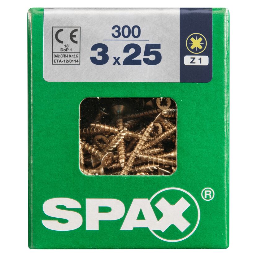 Senkkopfschrauben Ø 3 x 25 mm 300 Stück