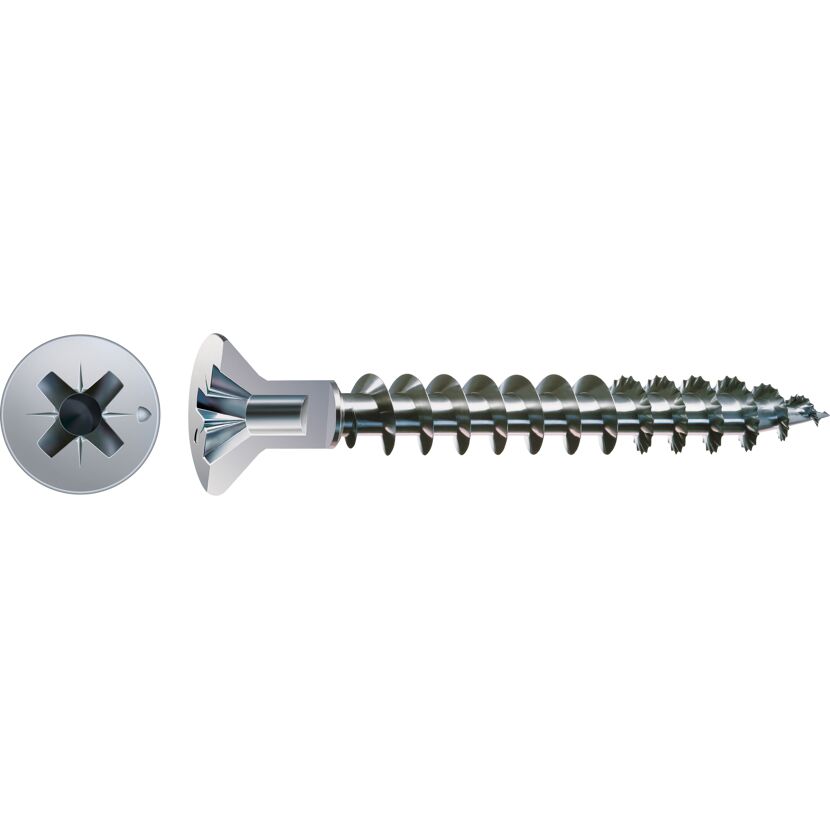 Universalschraube 4,5 x 30 mm silber 25 Stück