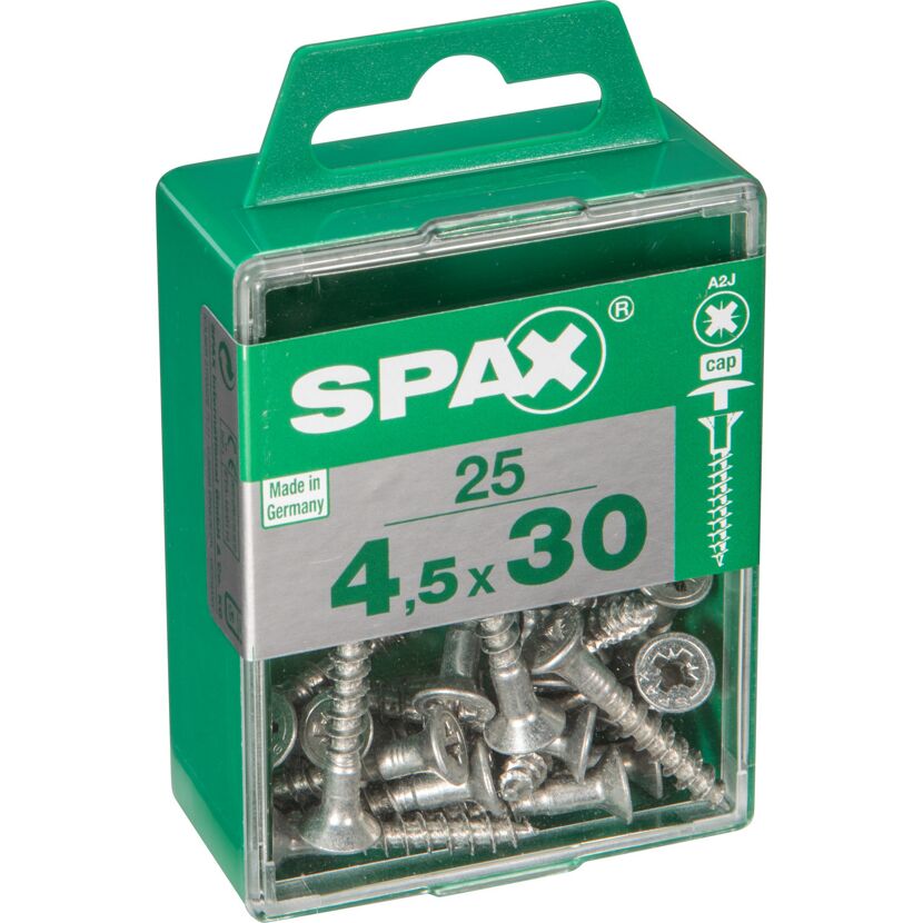 Universalschraube 4,5 x 30 mm silber 25 Stück