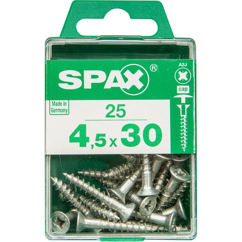 Universalschraube 4,5 x 30 mm silber 25 Stück