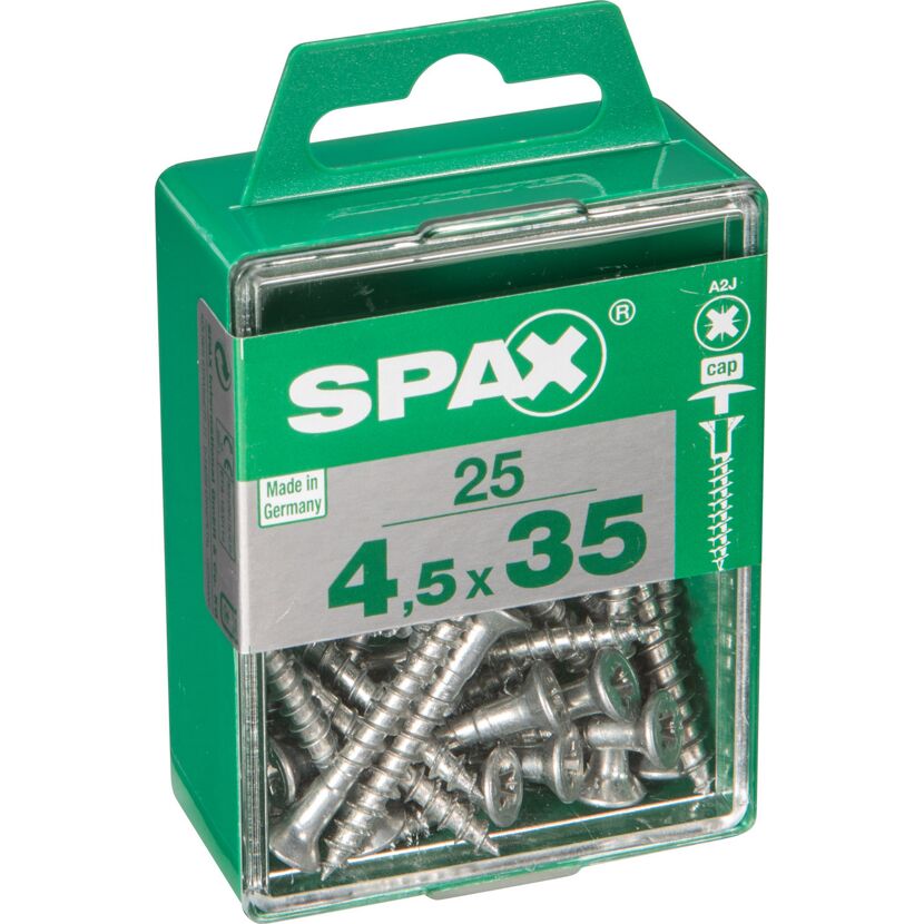 Universalschraube 4,5 x 35 mm silber 25 Stück