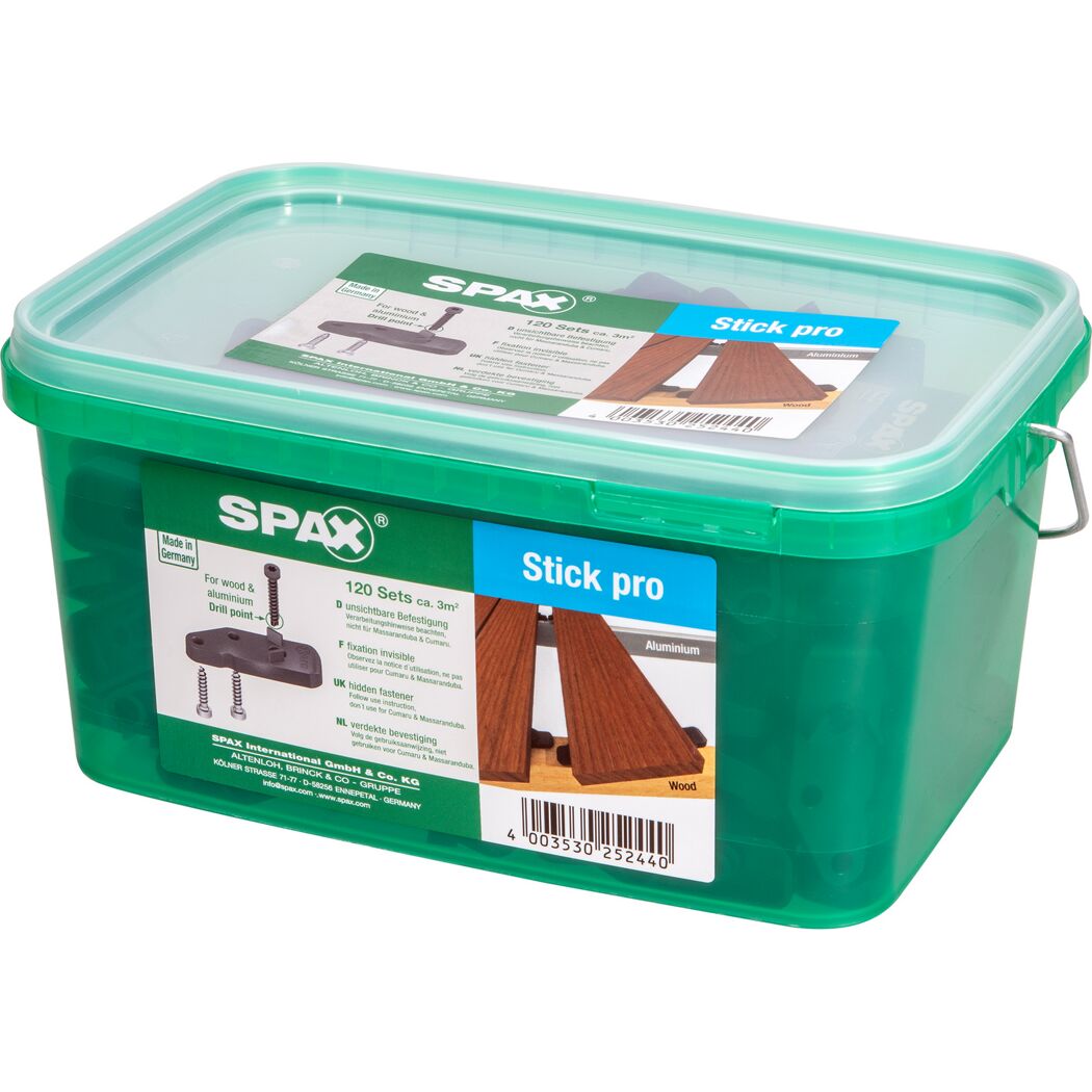 SPAX-Stick Terrasse, 120 Stück