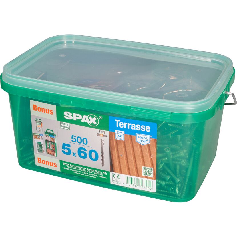 Terrassenschraube 5 x 60 mm 500 Stück