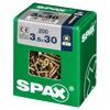 Senkkopfschrauben PZ2 Ø 3,5 x 30 mm 200 Stück