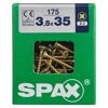 Senkkopfschrauben PZ2 Ø 3,5 x 35 mm 175 Stück