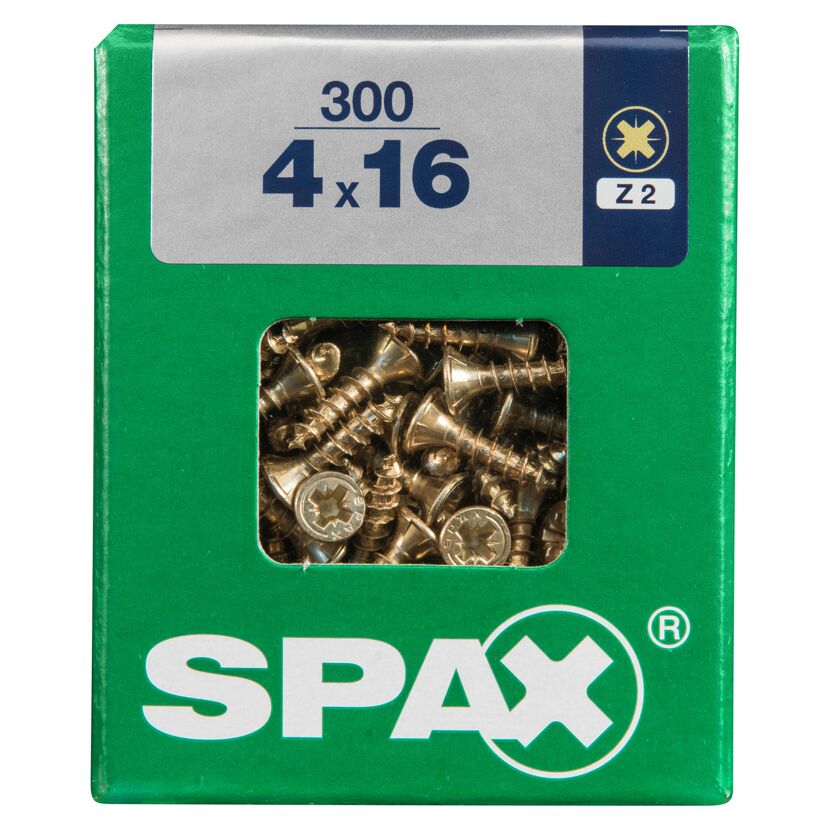 Senkkopfschrauben PZ2 Ø 4 x 16 mm 300 Stück