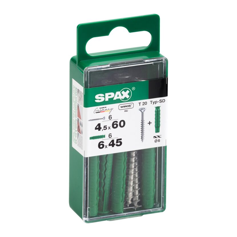 SPAX Dübel Typ-SD mit Schrauben