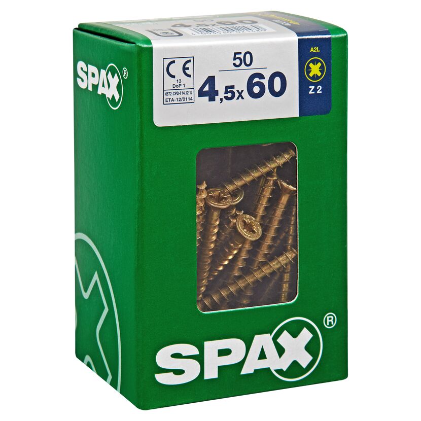 Senkkopfschrauben Ø 4,5 x 60 mm 50 Stück
