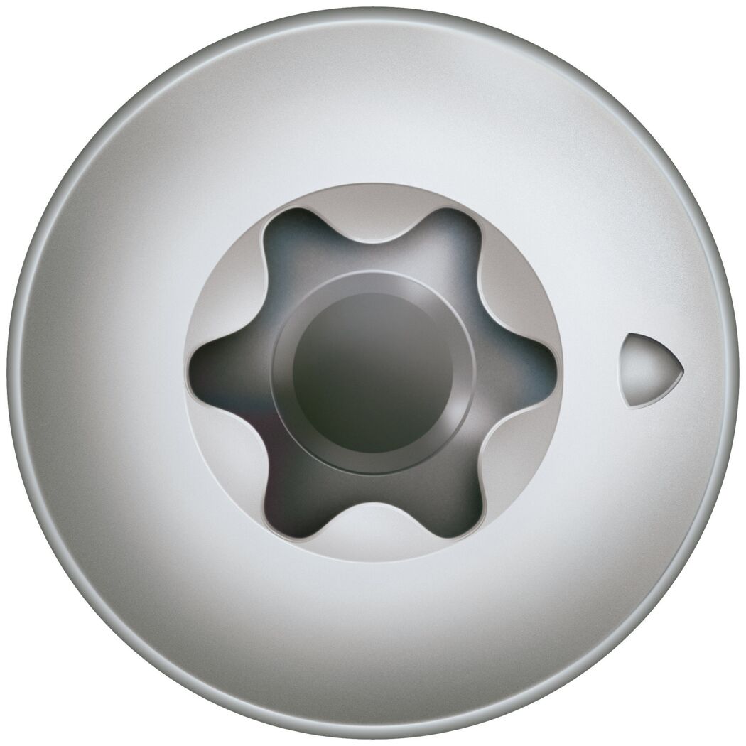 Pfostenschrauben T-Star rostfrei Ø 8 x 50 mm 25 Stück